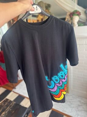 Black Cookies Pacifico Embroidered Stacked Logo Size M